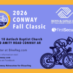 2026 Conway Fall Classic announment poster. October 10, 2026 at Antioch Baptist Church 150 Amity Rd. Conway, AR.